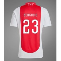 Maglia Calcio Ajax Steven Berghuis #23 Prima Divisa 2024-25 Manica Corta